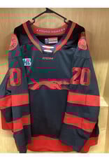 Charlie Hilton #20 Game Worn 3rd Black