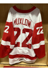 Erik Muxlow #22 Game Worn White