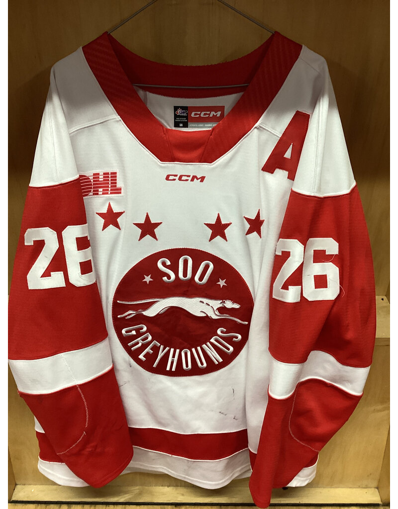 Marco Mignosa #26 Game Worn “A” White