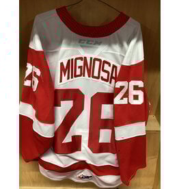 Marco Mignosa #26 Game Worn White