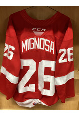 Marco Mignosa #26 Game Worn Red