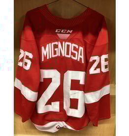 Marco Mignosa #26 Game Worn Red