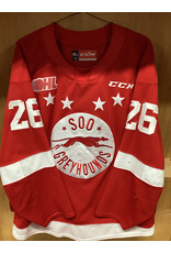 Marco Mignosa #26 Game Worn Red