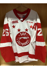 Tim Gettinger #26 Game Worn “A” White