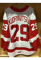 Kirill Kudryavtsev #29 Game Worn “A” White