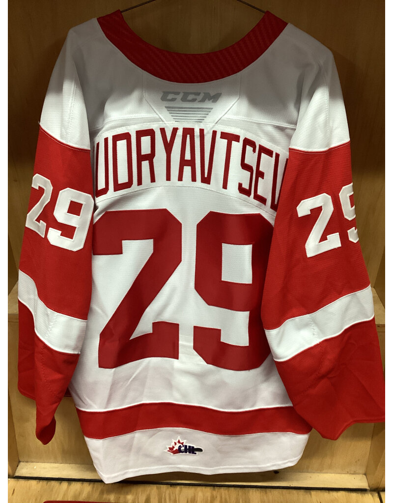 Kirill Kudryavtsev #29 Game Worn White