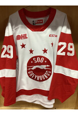 Kirill Kudryavtsev #29 Game Worn White