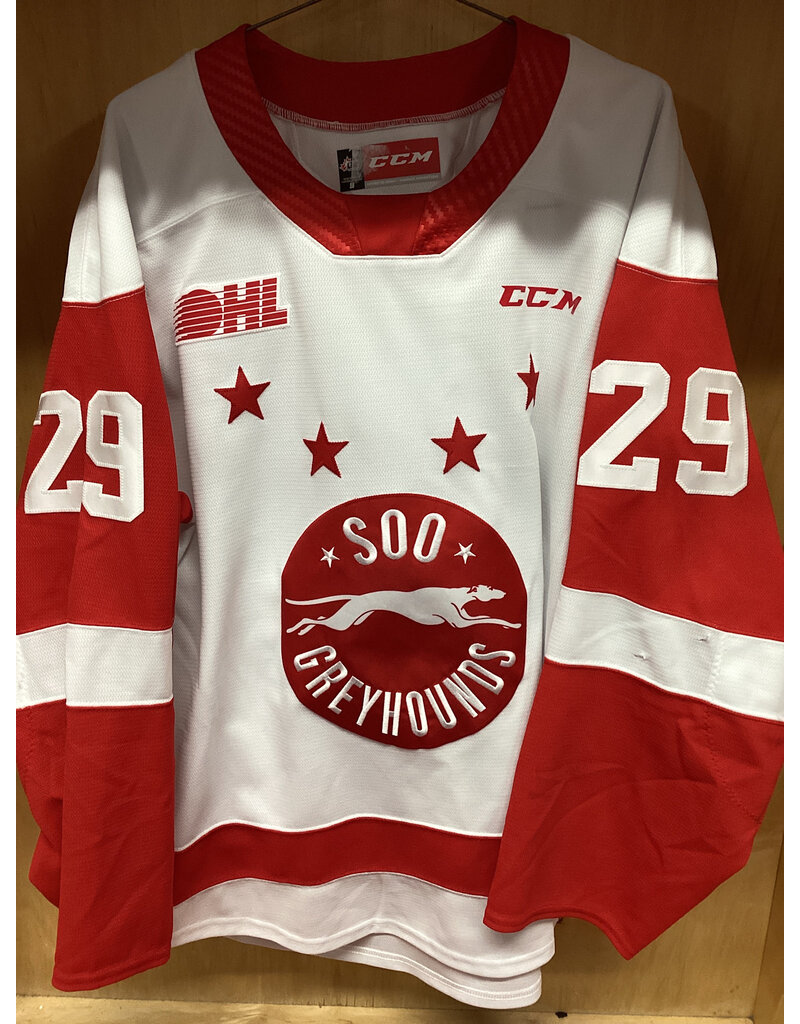 Kirill Kudryavtsev #29 Game Worn White
