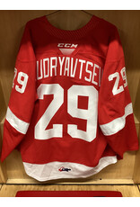 Kirill Kudryavtsev #29 Game Worn Red