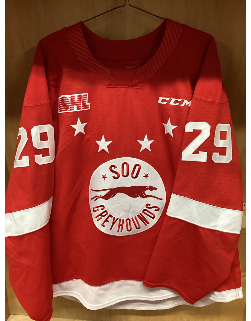 Kirill Kudryavtsev #29 Game Worn Red