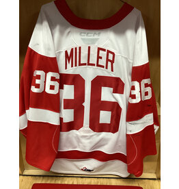 Landon Miller #36 Game Worn White