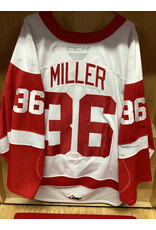 Landon Miller #36 Game Worn White
