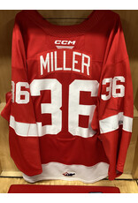 Landon Miller #36 Game Worn Red