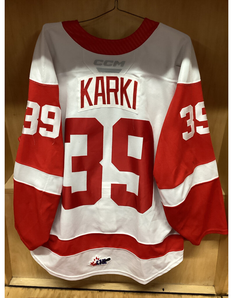 Arttu Kärki #39 Game Worn White
