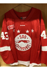 Noel Nordh #43 Game Worn Red