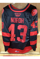 Noel Nordh #43 Game Worn 3rd Black