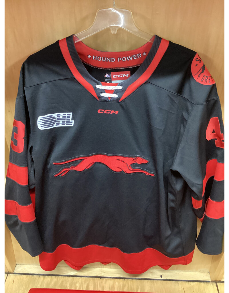 Noel Nordh #43 Game Worn 3rd Black