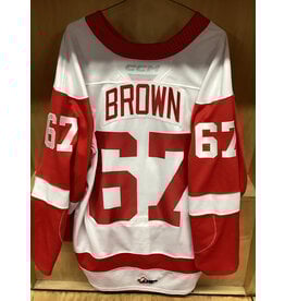 Christopher Brown #67 Game Worn White