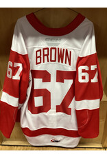 Christopher Brown #67 Game Worn White