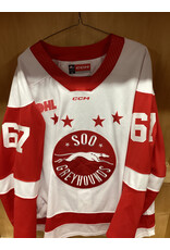 Christopher Brown #67 Game Worn White
