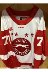 Carson Andrew #71 Game Worn White