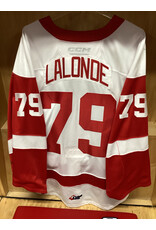 Nolan Lalonde #79 Game Worn White