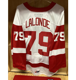 Nolan Lalonde #79 Game Worn White