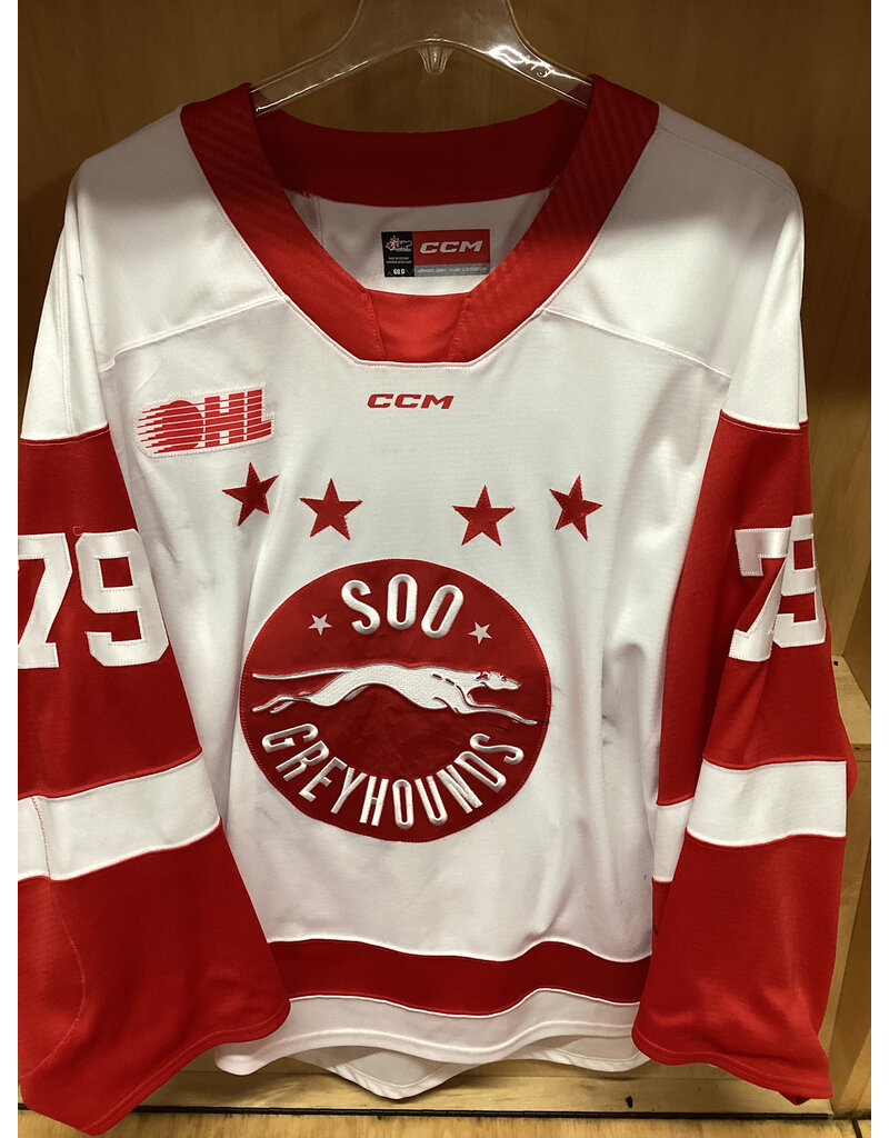 Nolan Lalonde #79 Game Worn White