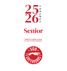 SENIOR Voucher Pack (inlcudes 6 tickets)