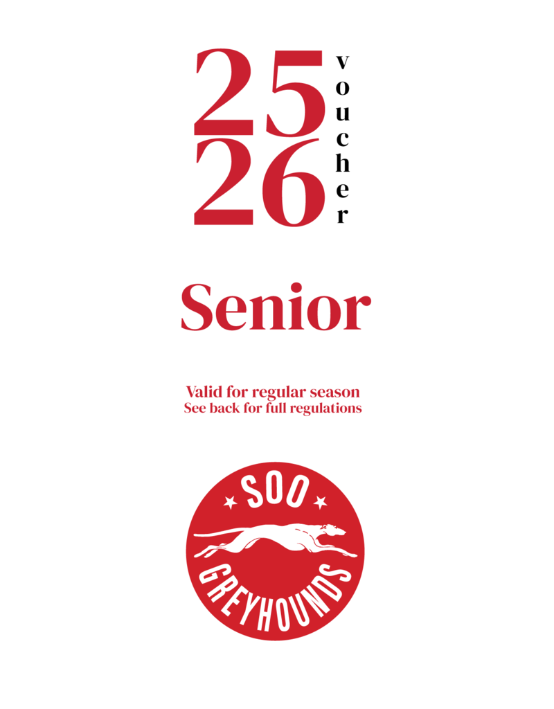 SENIOR Voucher Pack (inlcudes 6 tickets)