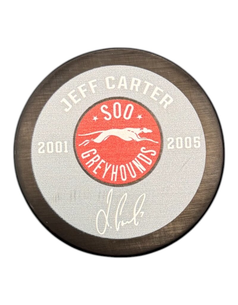 Jeff Carter Retirement Puck