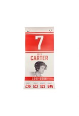 Jeff Carter #7 - Mini Retirement Banner