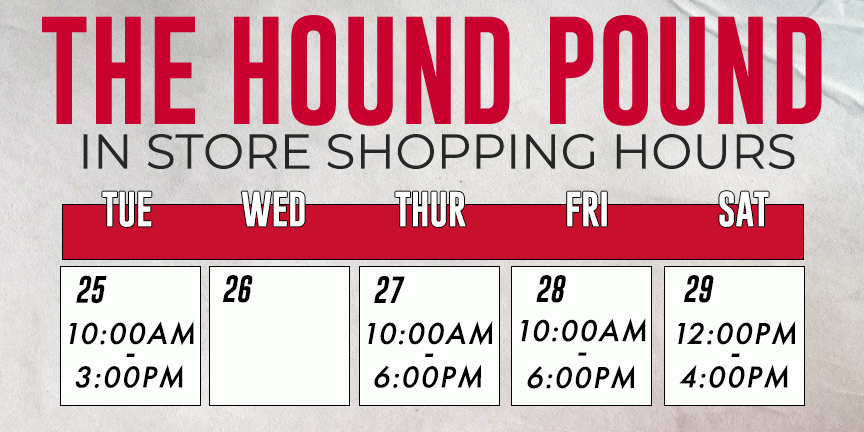 IN STORE SHOPPING HOURS