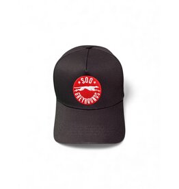 Black Adjustable with Red Logo