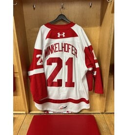 Jakob Winkelhofer Game Worn White 25/26 #21