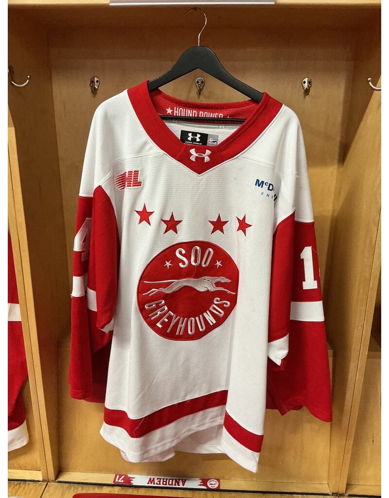 Callum Croskery Game Worn White 25/26 #14