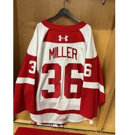 Landon Miller Game Worn White 25/26 #36