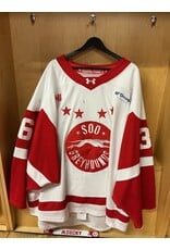 Landon Miller Game Worn White 25/26 #36
