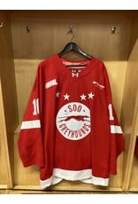 Spencer Evans Game Worn Red 25/26 #16