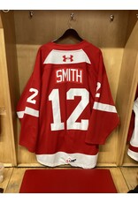 Brady R. Smith Game Worn Red 25/26 #12