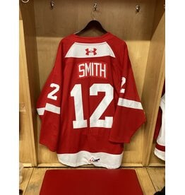 Brady R. Smith Game Worn Red 25/26 #12