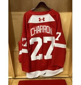 Jordan Charron Game Worn Red 25/26 #27