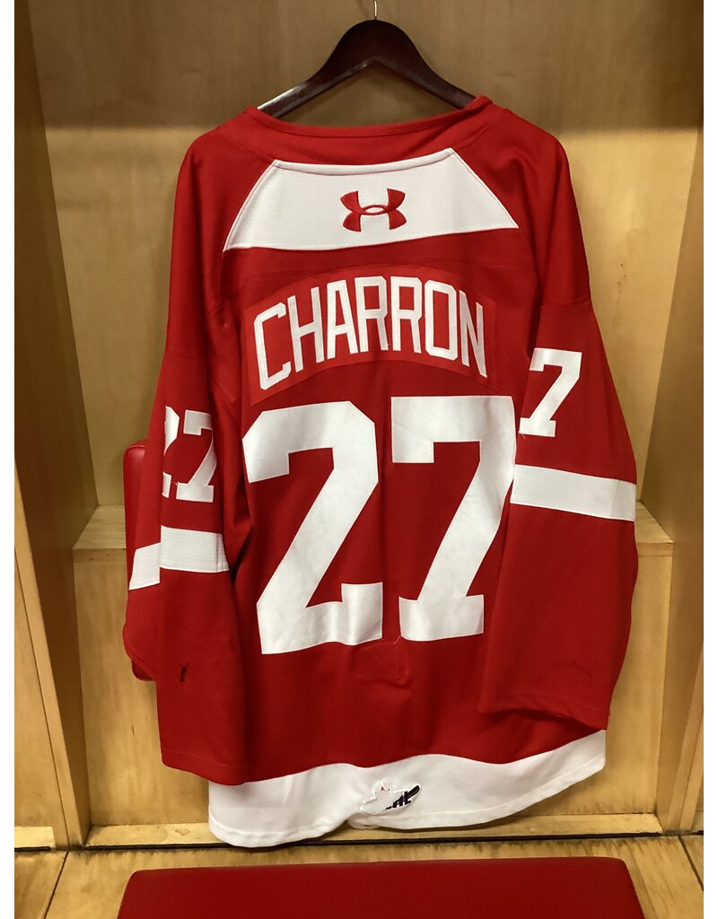 Jordan Charron Game Worn Red 25/26 #27
