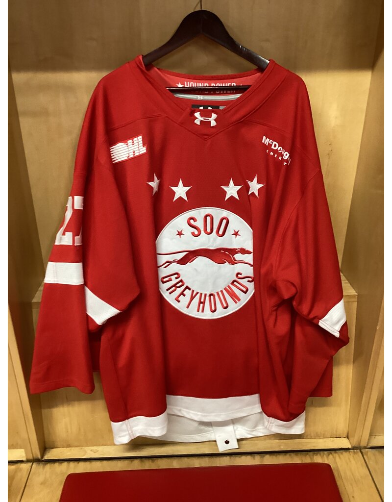 Jordan Charron Game Worn Red 25/26 #27