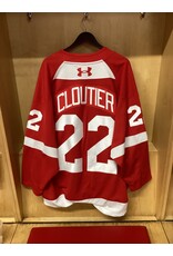 Justin Cloutier Game Worn Red 25/26 #22