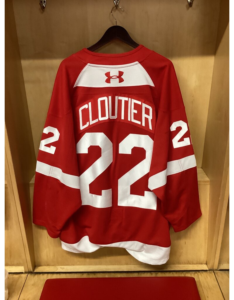 Justin Cloutier Game Worn Red 25/26 #22