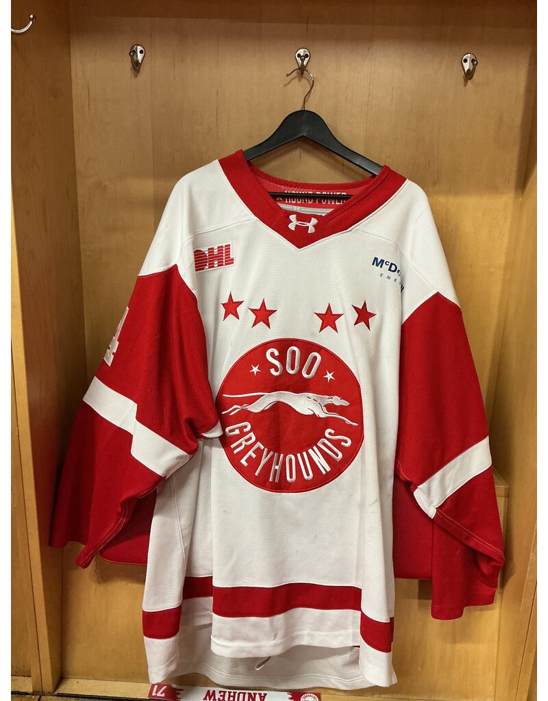 Quinn McKenzie Game Worn White 25/26 #24