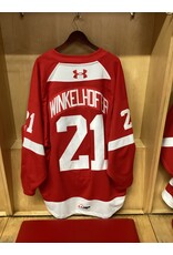 Jakub Winkelhofer Game Worn Red 25/26 #21