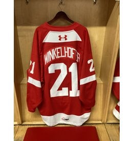 Jakub Winkelhofer Game Worn Red 25/26 #21