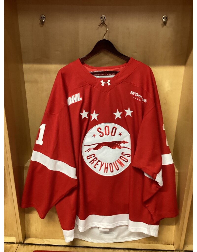 Jakub Winkelhofer Game Worn Red 25/26 #21